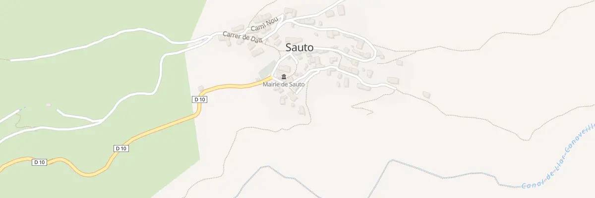 Plan du 21 Sauto à Sauto