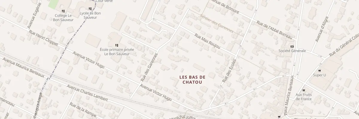 Plan du 16 Rue des Garennes à Chatou