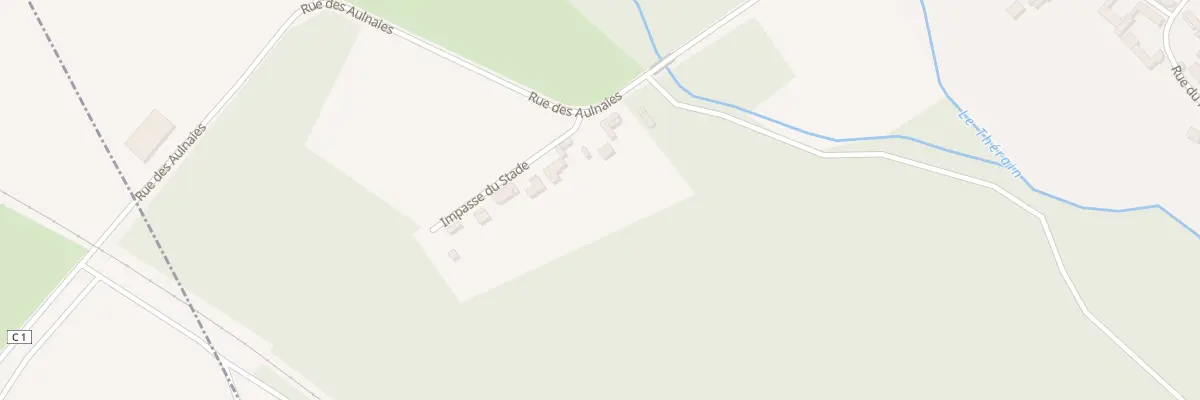 Plan du 5 Imp du Stade à Therdonne