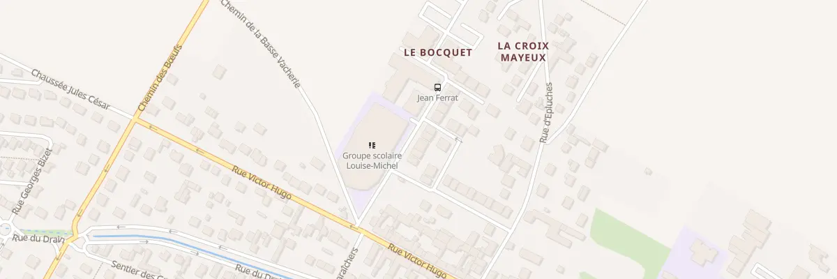 Plan du 8 Rue Jean Ferrat à Pierrelaye