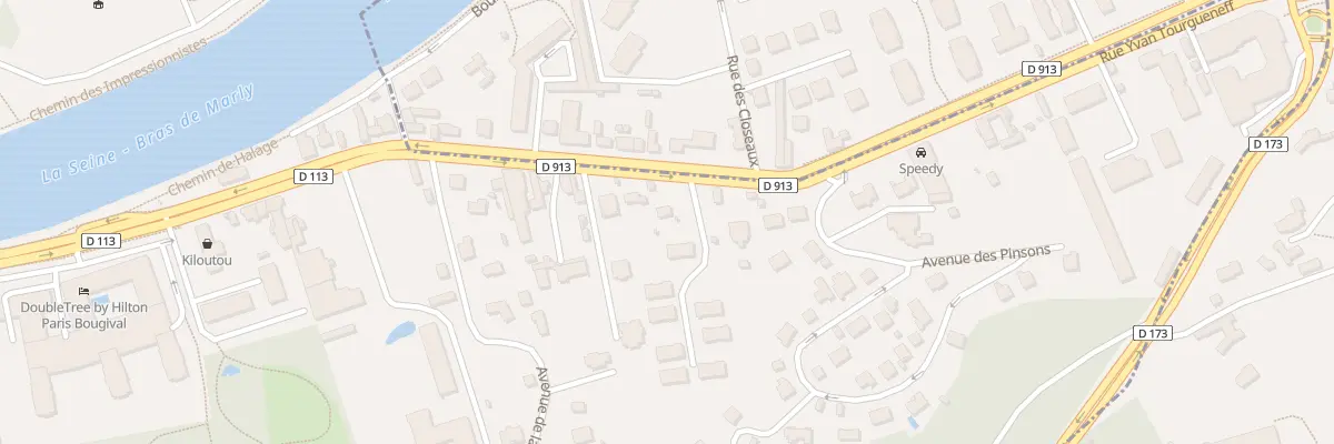 Plan du 46 Rue Yvan Tourgueneff à Bougival