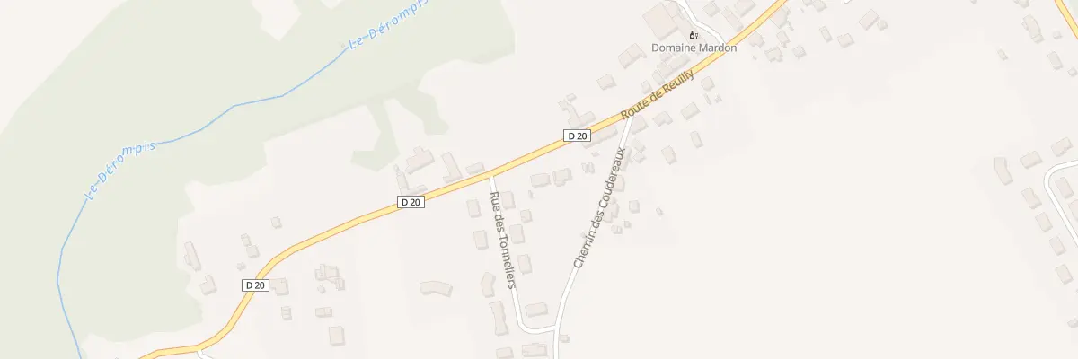 Plan du 51 Rte de Reuilly à Quincy