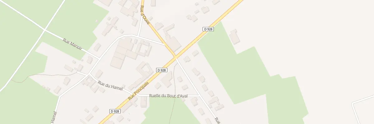 Plan du 2 Rue de Maisnil à Avroult