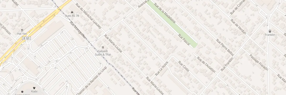 Plan du 12B Rue André à Sartrouville
