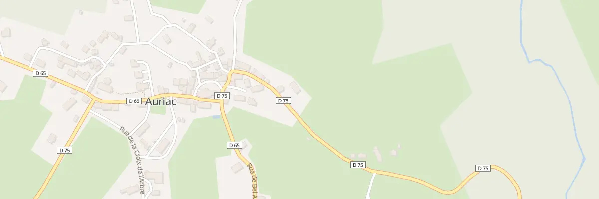 Plan du 5021 Le Bourg à Auriac