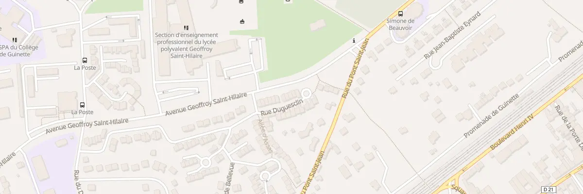Plan du 11 Rue de la Salle à Étampes