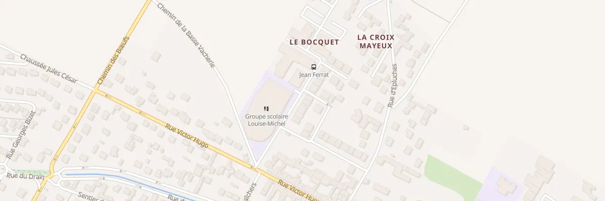 Plan du 10 Rue Jean Ferrat à Pierrelaye