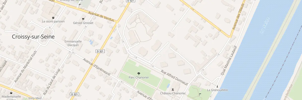 Plan du 4 Rue Alfred Dormeuil à Croissy-sur-Seine