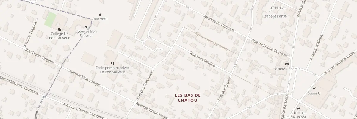 Plan du 24 Rue des Garennes à Chatou