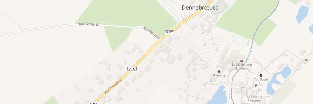 Plan du 28 Rue Principale à Dennebrœucq