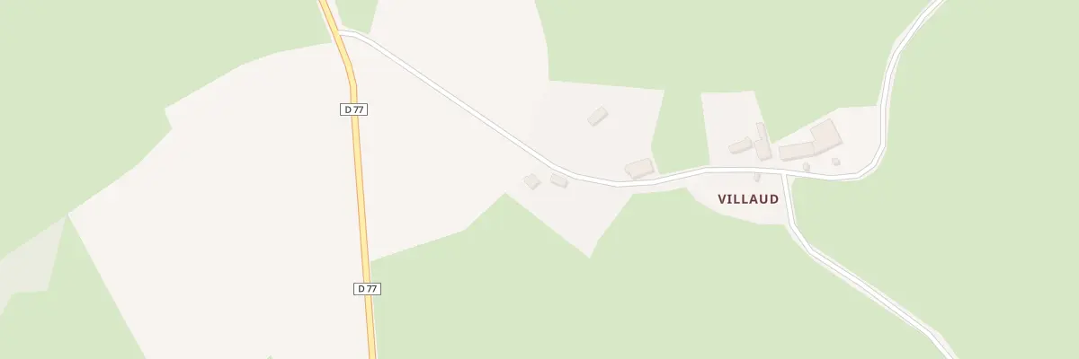Plan du 1 Villaud à Malleret-Boussac