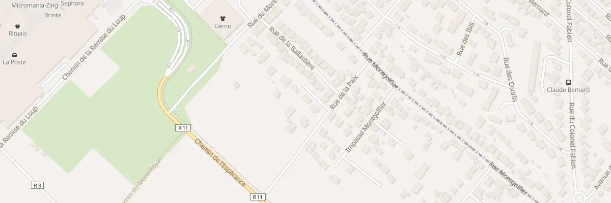 Plan du 14 Rue de la Paix à Montesson