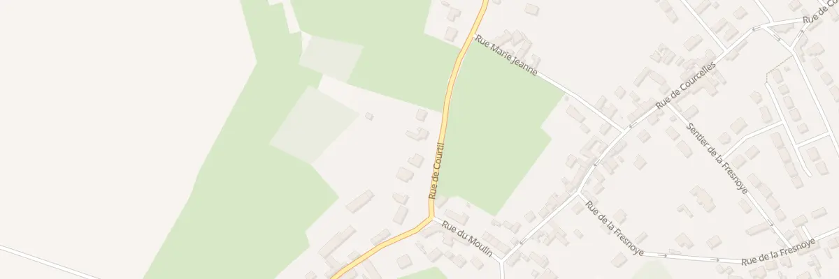 Plan du 5 Rue de Courtil à Abbecourt