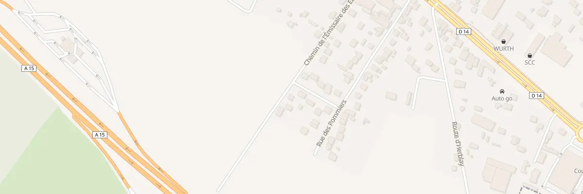 Plan du 9 Rue des Mimosas à Pierrelaye