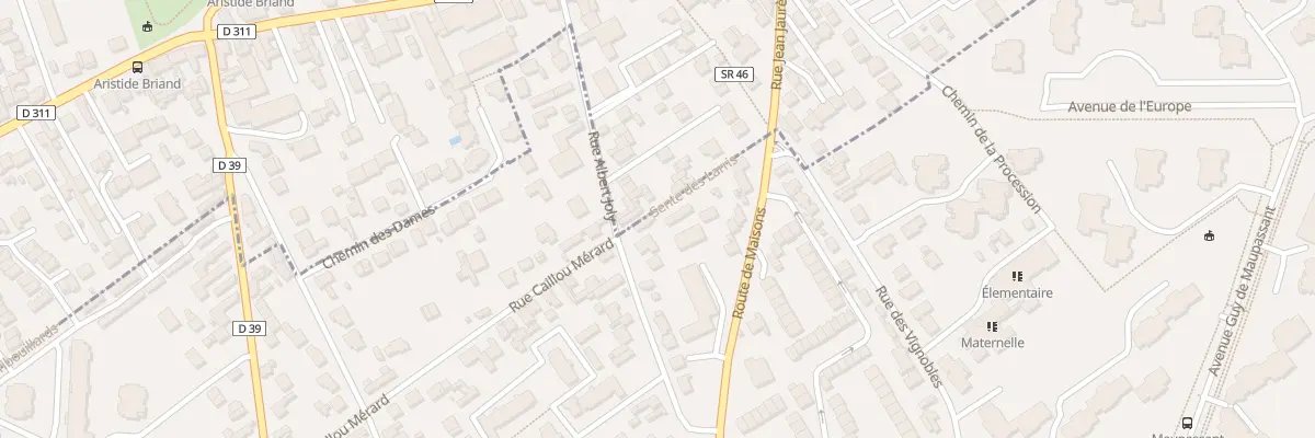 Plan du 29 Rue Albert Joly à Chatou