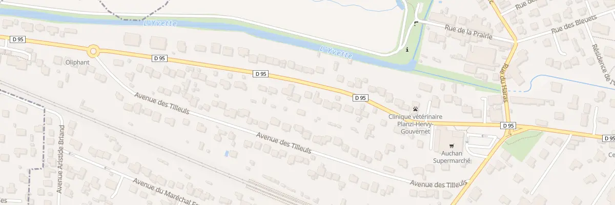 Plan du 103 Rue Charles de Gaulle à Bures-sur-Yvette