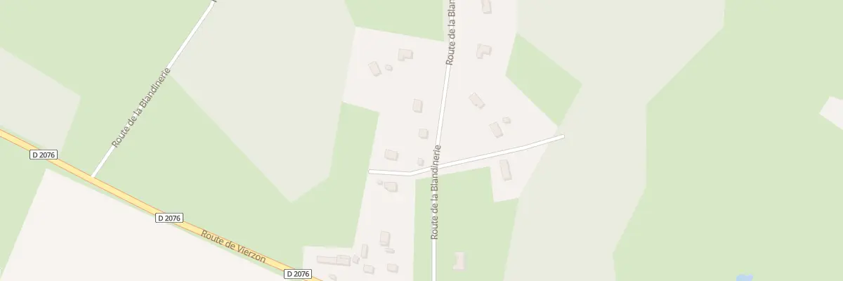 Plan du 217 Rte de la Blandinerie à Vignoux-sur-Barangeon
