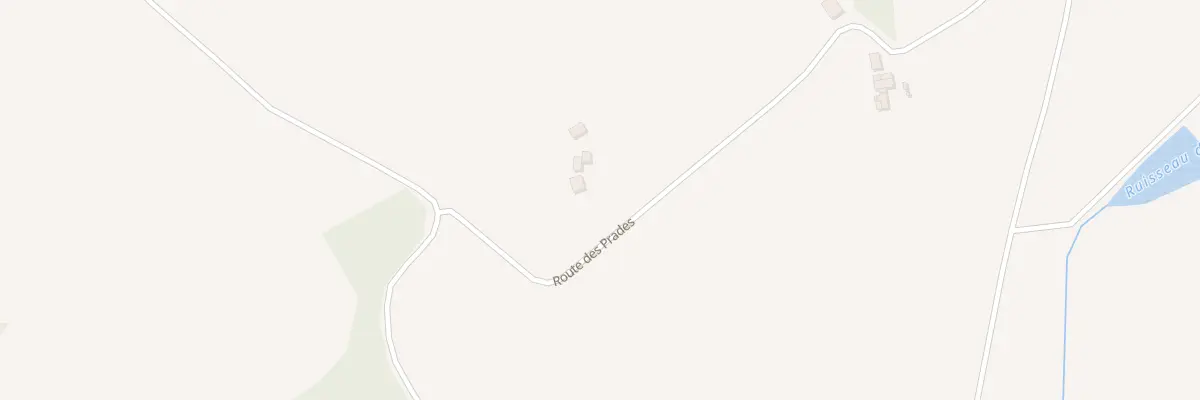 Plan du 5339 La Prade à Lanuéjouls