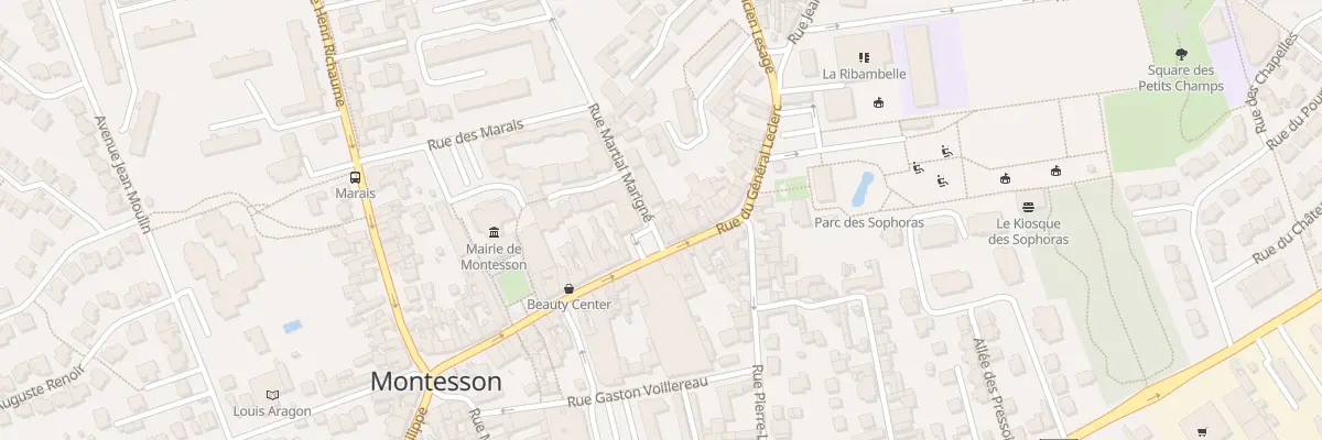 Plan du 2 Rue Martial Marigné à Montesson