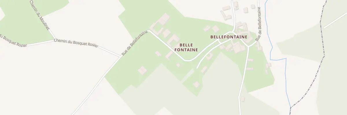 Plan du 8 Rue de Belle Fontaine à Mencas