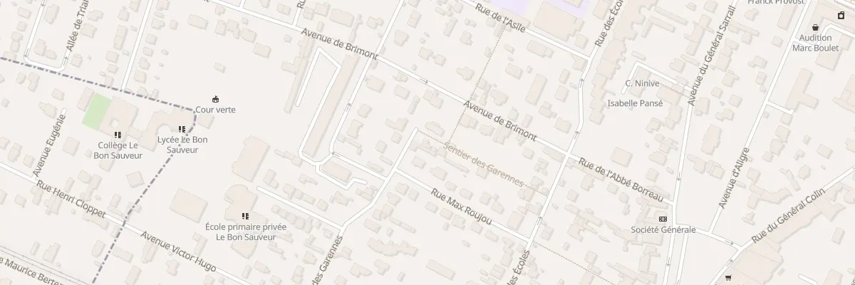 Plan du 30 Rue des Garennes à Chatou