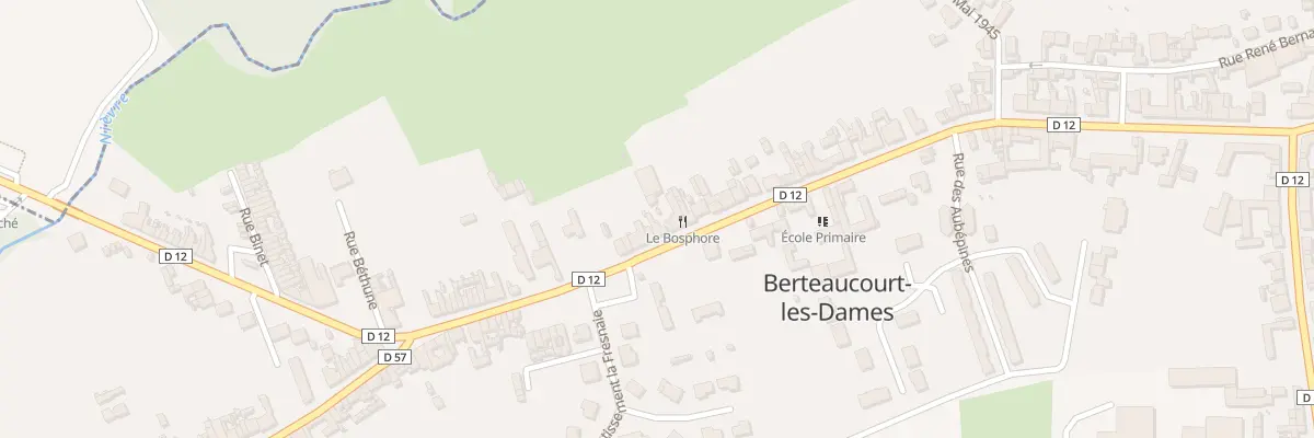 Plan du 78 Rue Eugène Létocart à Berteaucourt-les-Dames