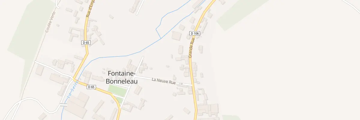 Plan du 47 Vc Grande Rue à Fontaine-Bonneleau