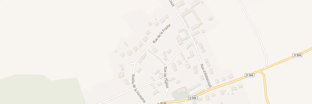 Plan du 5 Rue de la Prairie à Hodenc-l’Évêque