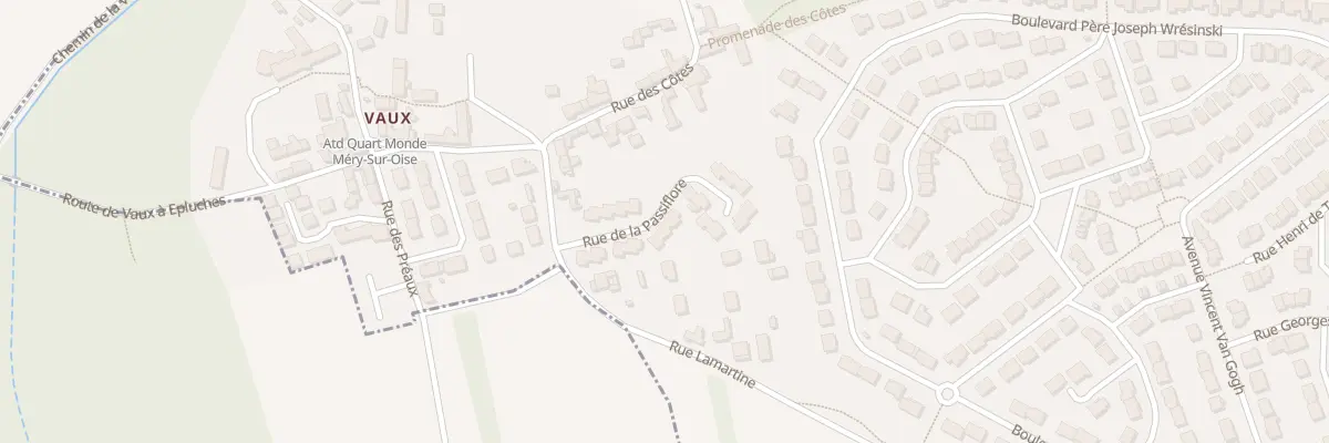 Plan du 6 Rue de Passiflore à Méry-sur-Oise