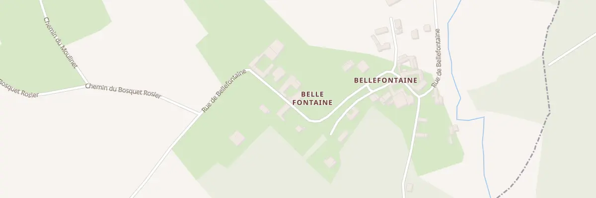 Plan du 9 Rue de Belle Fontaine à Mencas