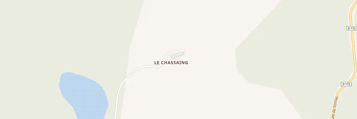 Plan du 5030 Le Chassaing à Saint-Sulpice-les-Bois
