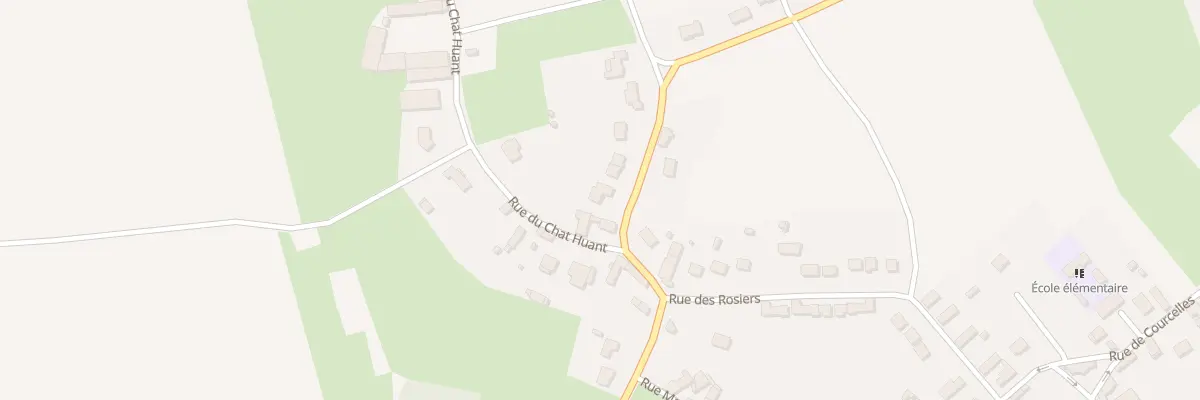 Plan du 21 Rue de Courtil à Abbecourt