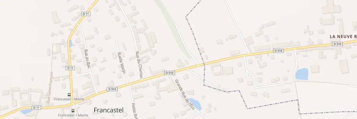 Plan du 15 Rue des Ormeaux à Francastel