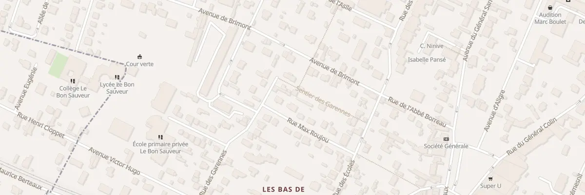 Plan du 28 Rue des Garennes à Chatou