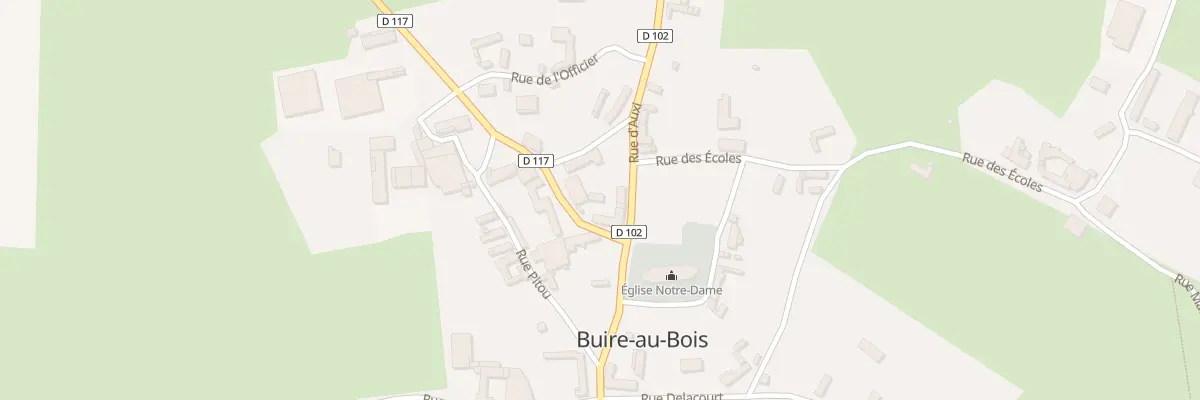 Plan du 2 Rue d’Erquières à Buire-au-Bois