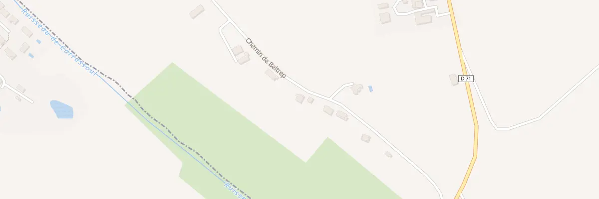 Plan du 44 Che de Beltrep à Puygouzon