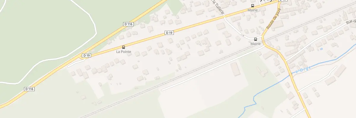 Plan du 19Q Rue Gabriel Péri à Breux-Jouy