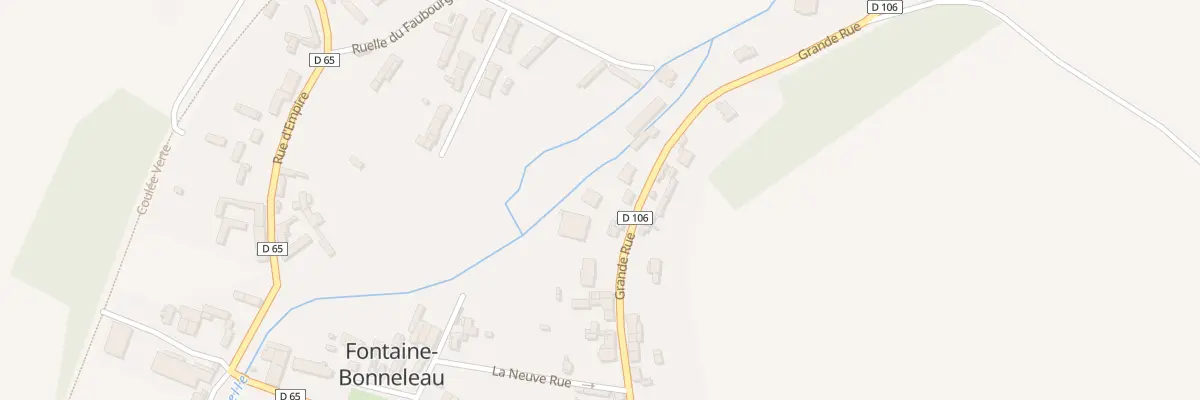 Plan du 51 Vc Grande Rue à Fontaine-Bonneleau
