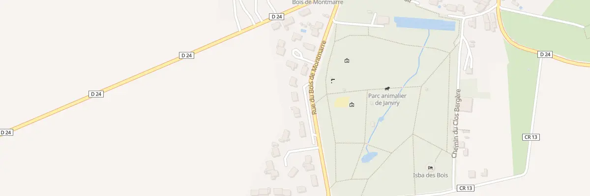 Plan du 18 Bois de Montmarre à Janvry
