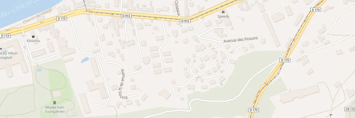 Plan du 48 Rue Yvan Tourgueneff à Bougival