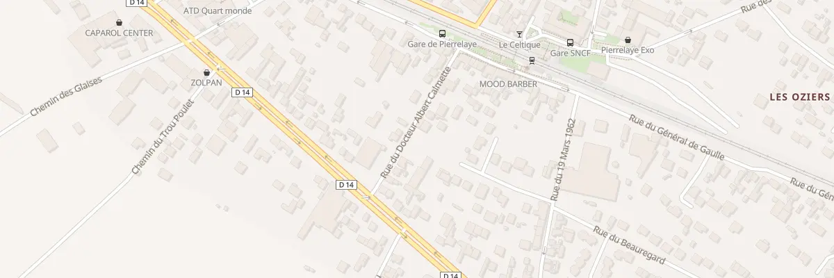 Plan du 9 Rue du Docteur Albert Calmette à Pierrelaye