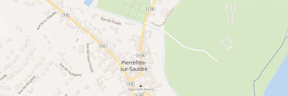 Plan du 14 Rue de Chaon à Pierrefitte-sur-Sauldre