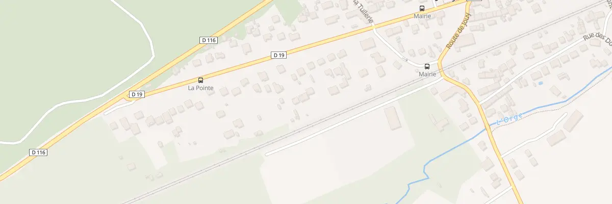 Plan du 19B Rue Gabriel Péri à Breux-Jouy