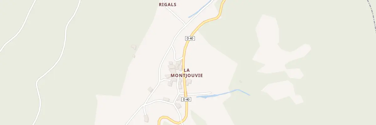 Plan du 5225 La Montjouvie à Asprières