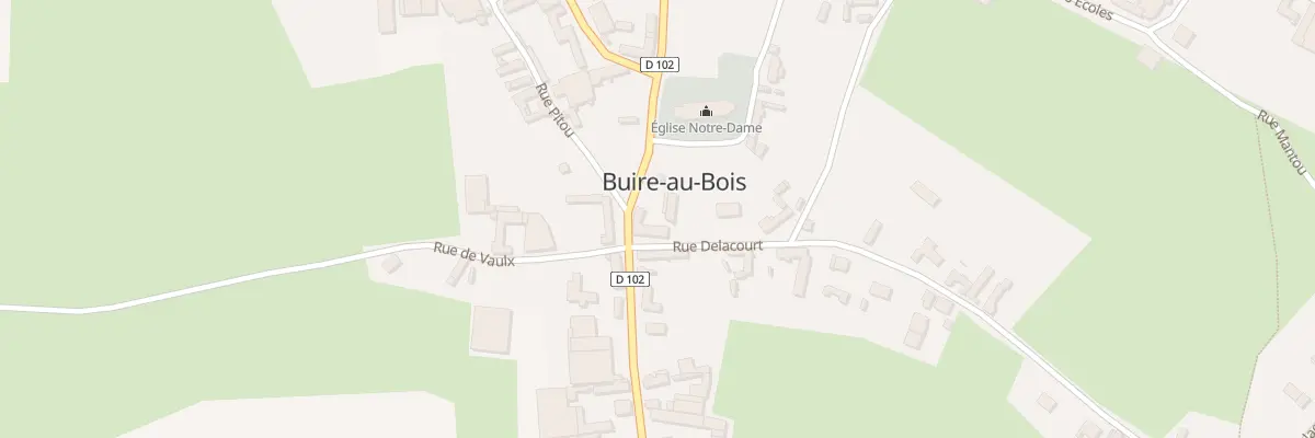 Plan du 1 Rue Delacourt à Buire-au-Bois