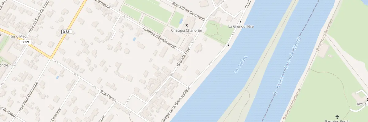 Plan du 3T Gr Grande Rue à Croissy-sur-Seine