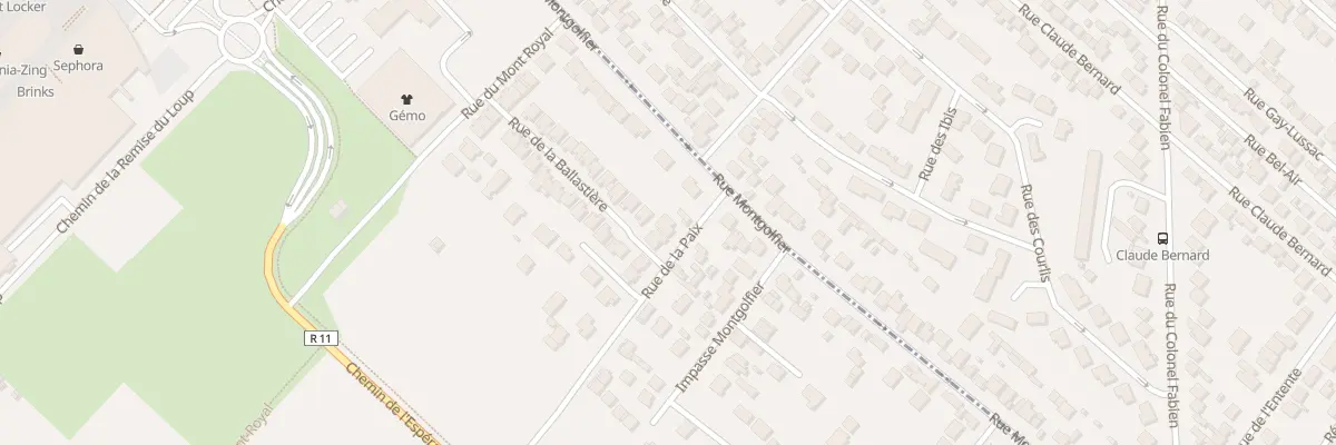 Plan du 4 Rue de la Paix à Montesson