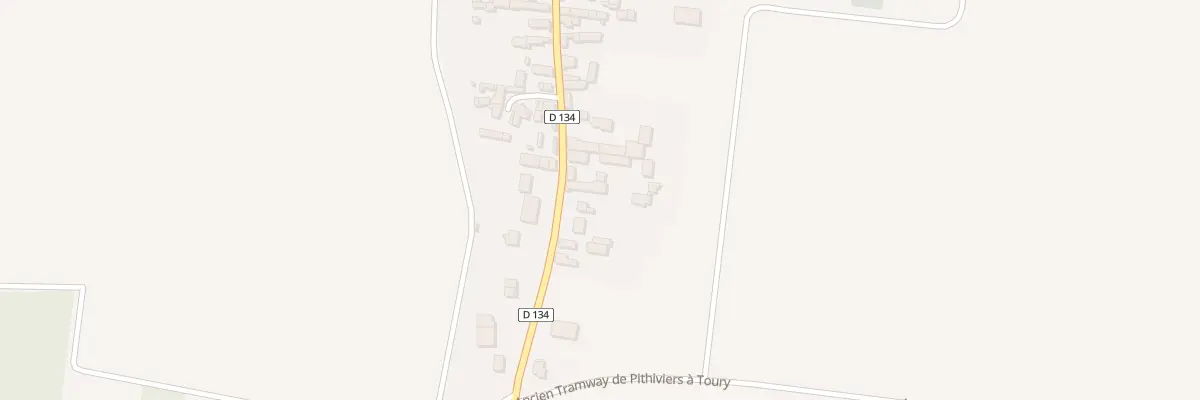Plan du 23 Rue de la Gare à Guigneville