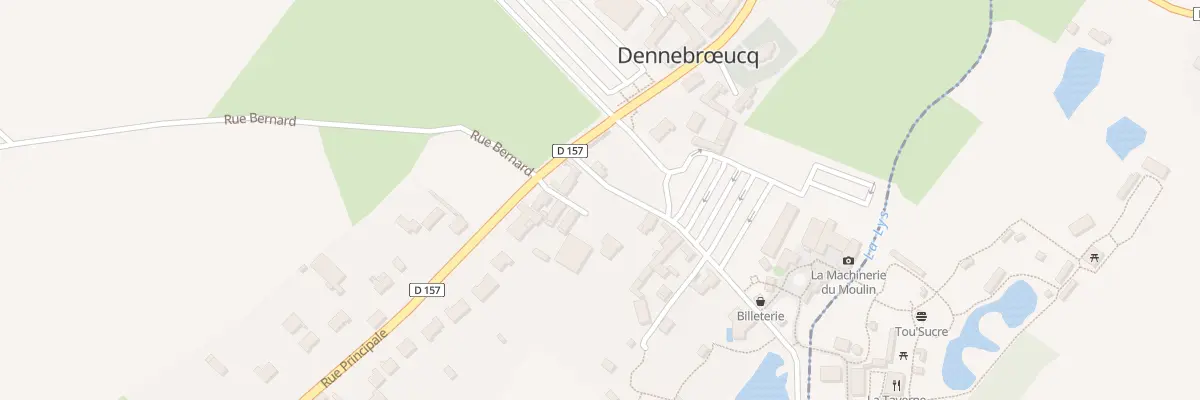 Plan du 32 Rue Principale à Dennebrœucq