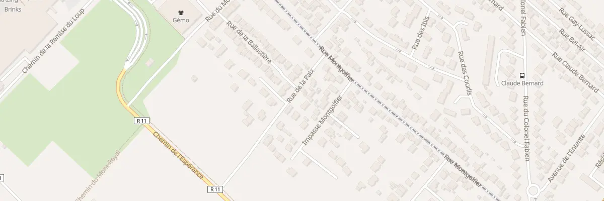 Plan du 5 Rue de la Paix à Montesson